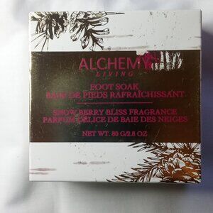Alchemy Living Foot Soak Snow Berry Bliss Fragrance 80g/2.8 OZ Foot Massage NEW